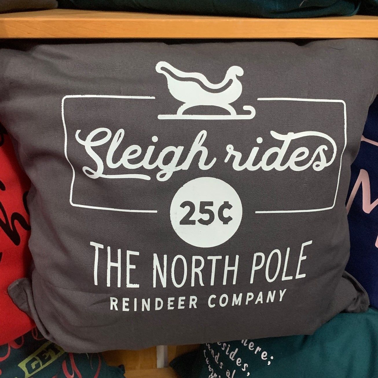 Sleigh Rides Pillow
