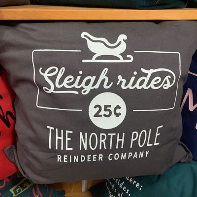 Sleigh Rides Pillow
