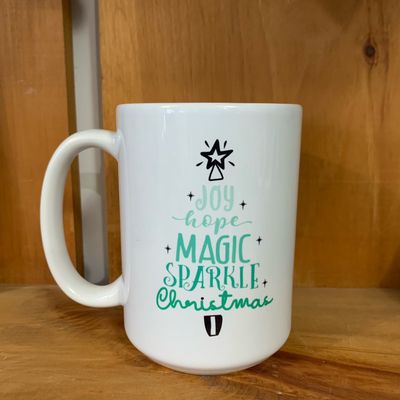 Christmas Words Design for Drinkware