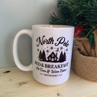 North Pole Bed and Breakfast Design for Mug