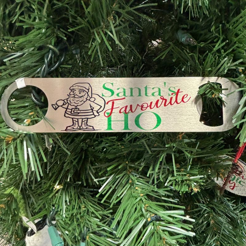 Santa&#39;s Favourite Ho Bottle Opener