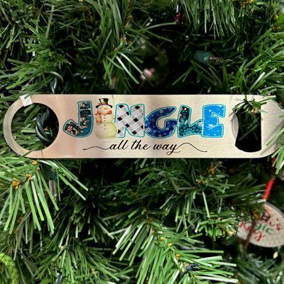 Jingle All The Way Bottle Opener