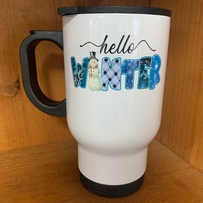 Hello Winter Design for Mug