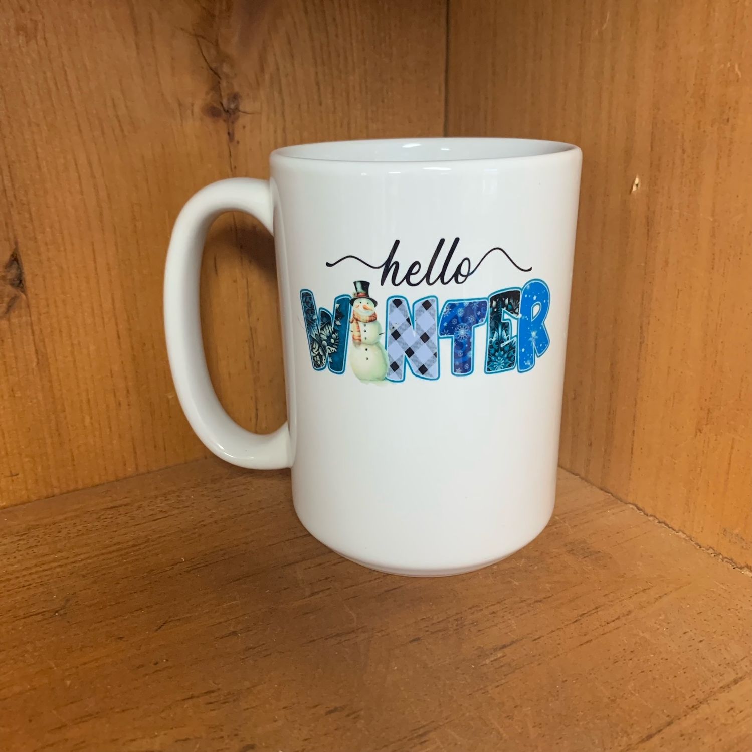 Hello Winter Design for Mug