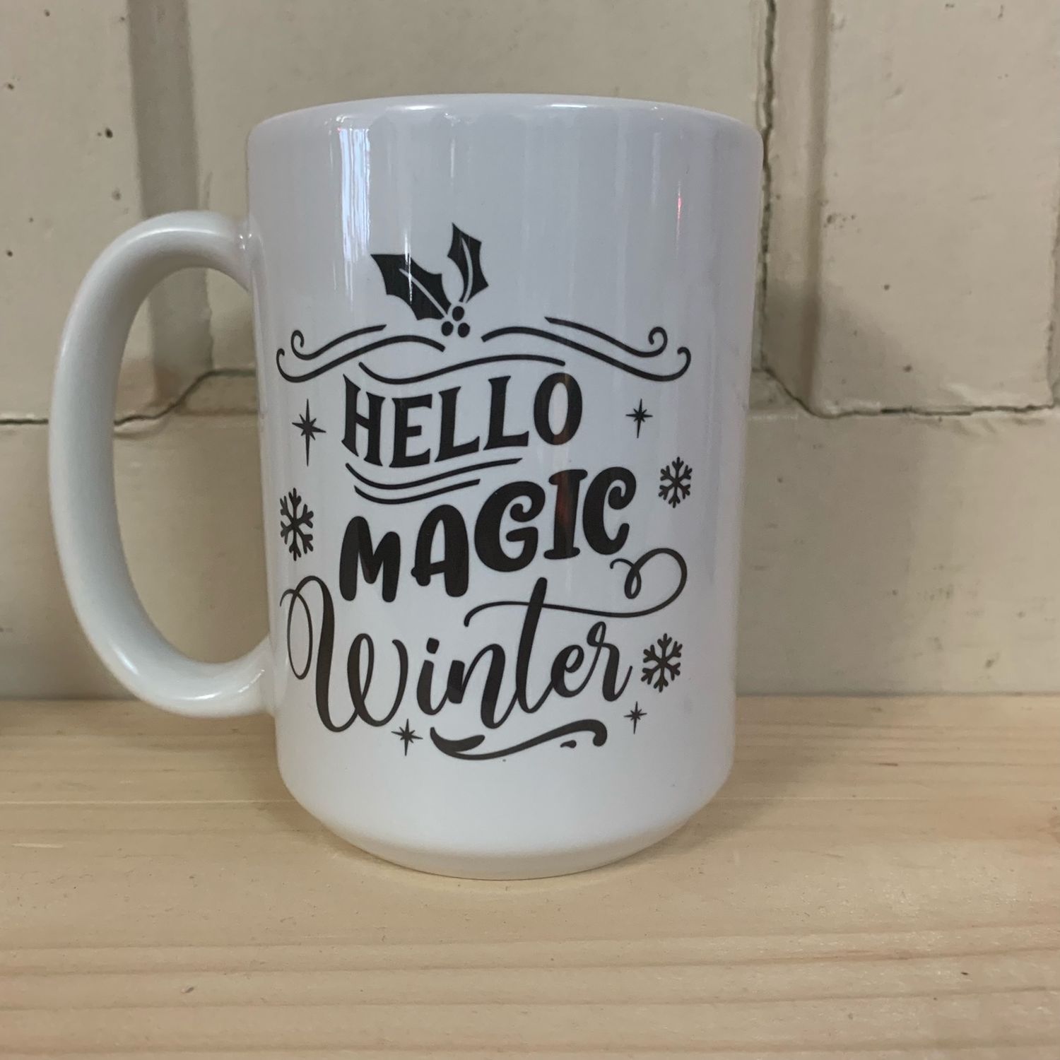 Hello Magic Winter Design for Mug