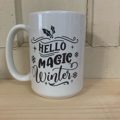 Hello Magic Winter Design for Mug