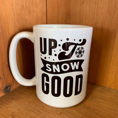 Up To Snow Good Design for Mug