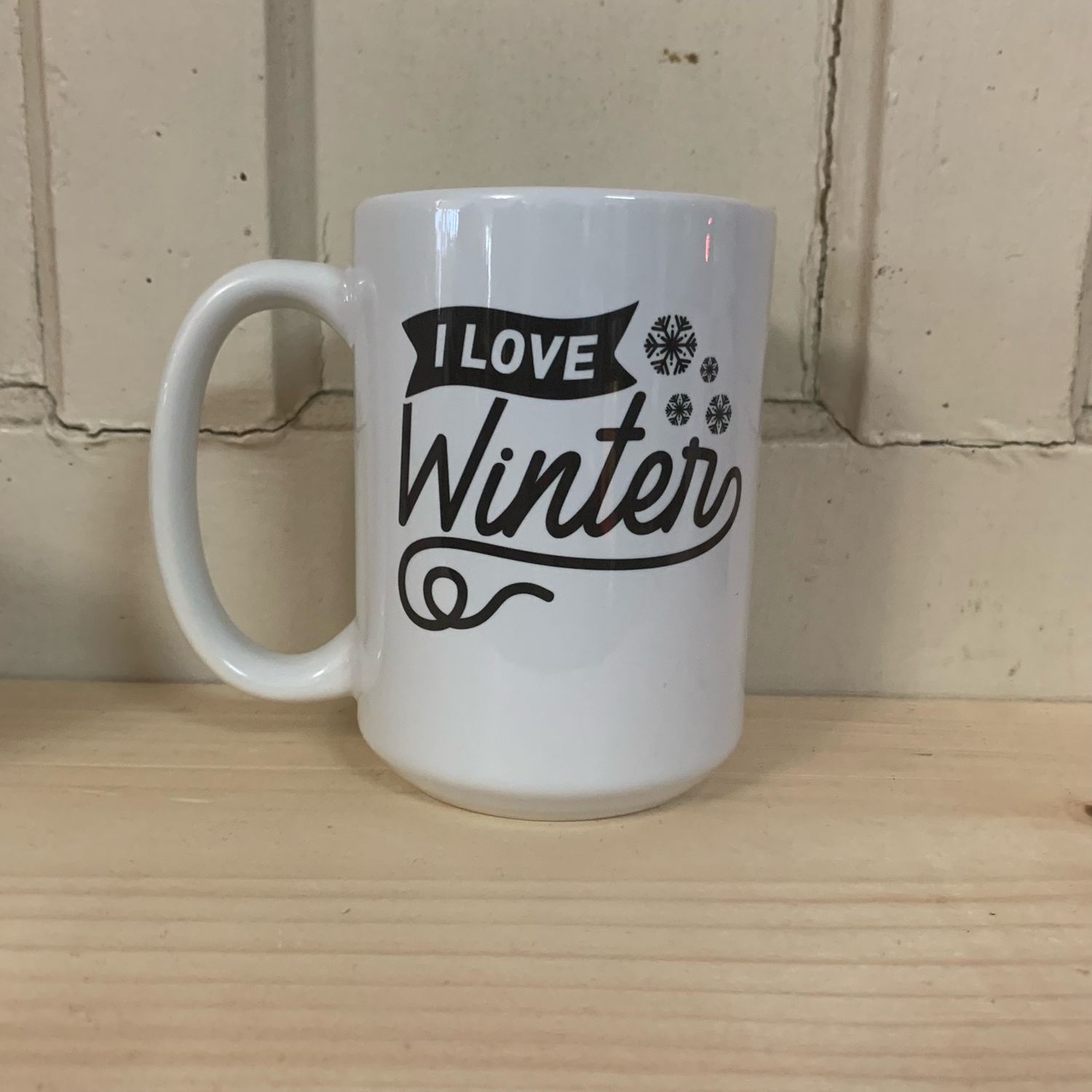 I Love Winter Design for Mug