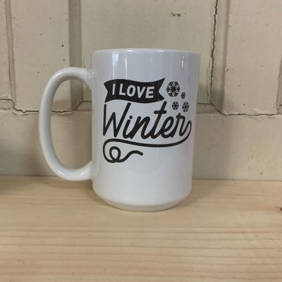 I Love Winter Design for Mug