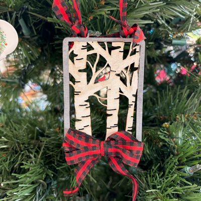 Birch Tree Ornament