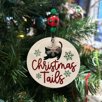 Christmas Tails Ornament