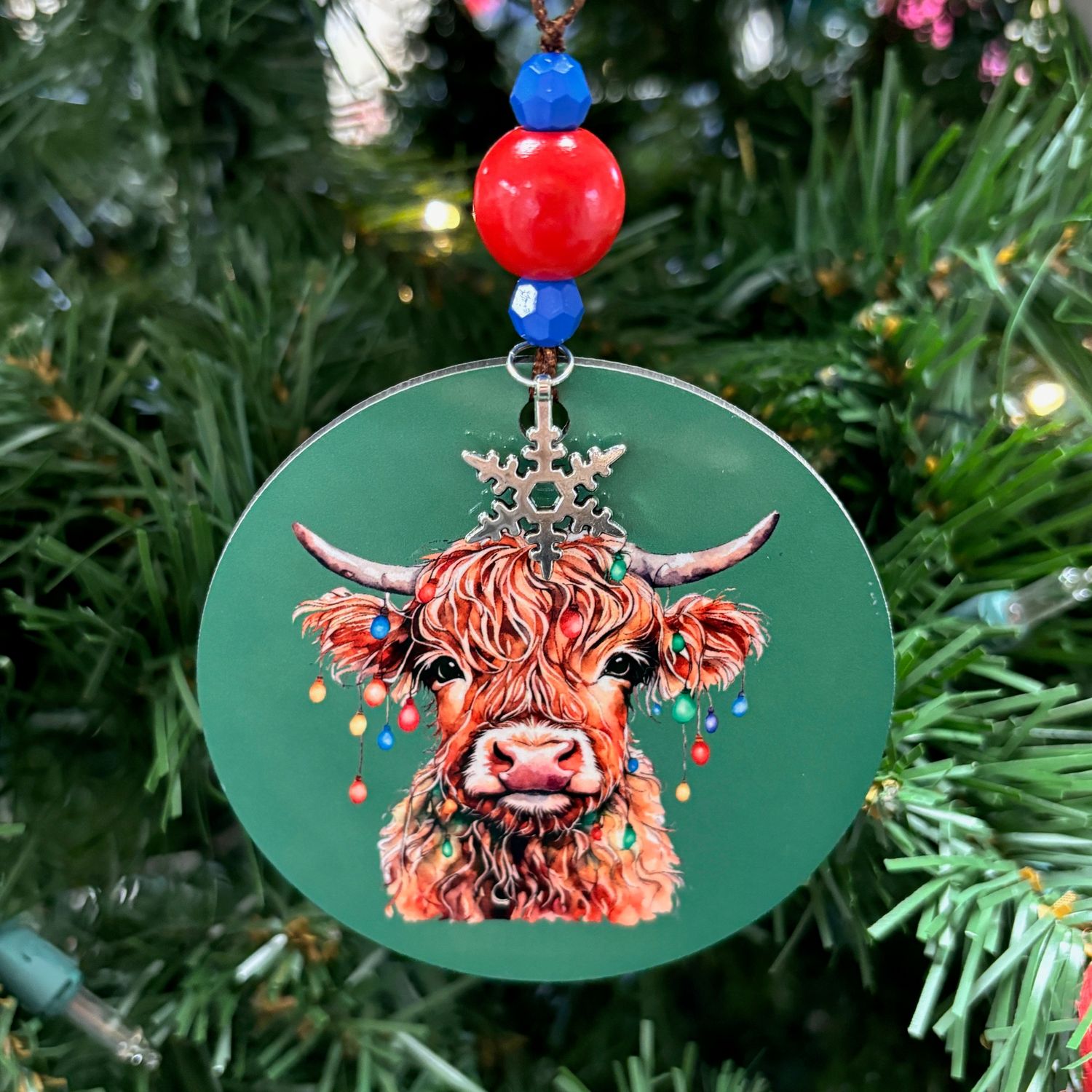 Highland Cow Ornament