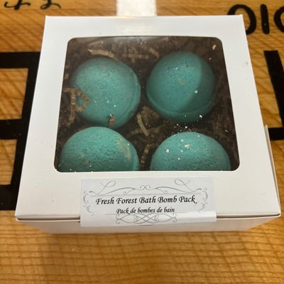 Fresh Forest Bath Bomb 4 Pack