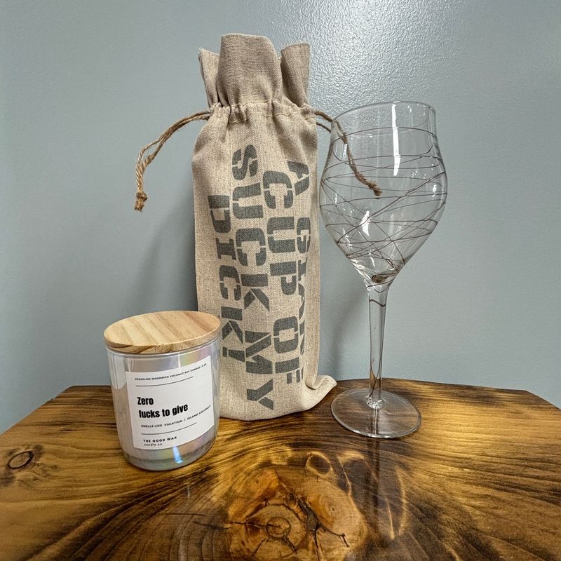 A Giant Cup of Suck My Dick Wine Bag