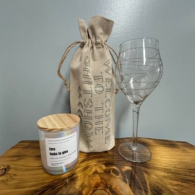 Welcome To The Shitshow Wine Bag