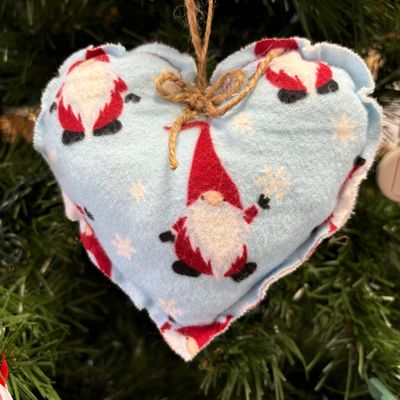 Gnome Heart Ornament