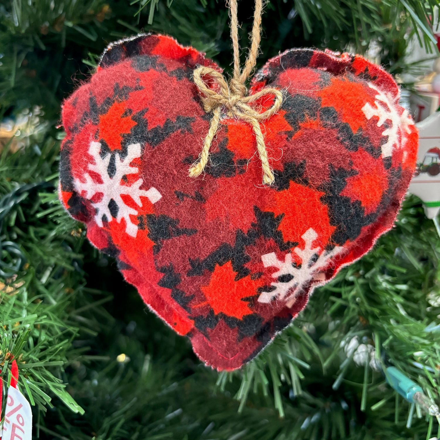 Canada Heart Ornament