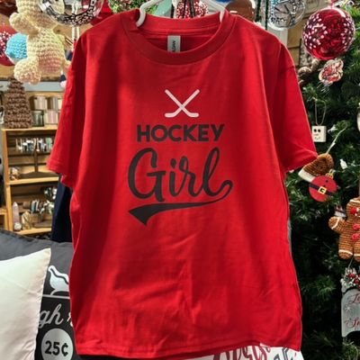 Hockey Girl Design for Youth Shirt