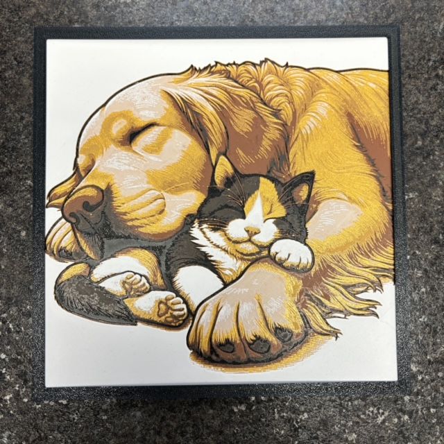 Cat and Dog 3D Print