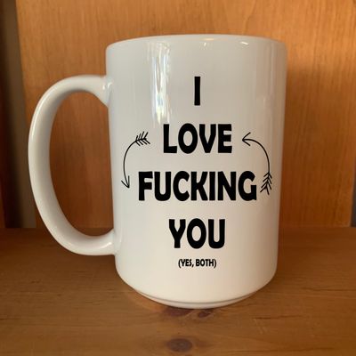 I Love Fucking You Design for Drinkware