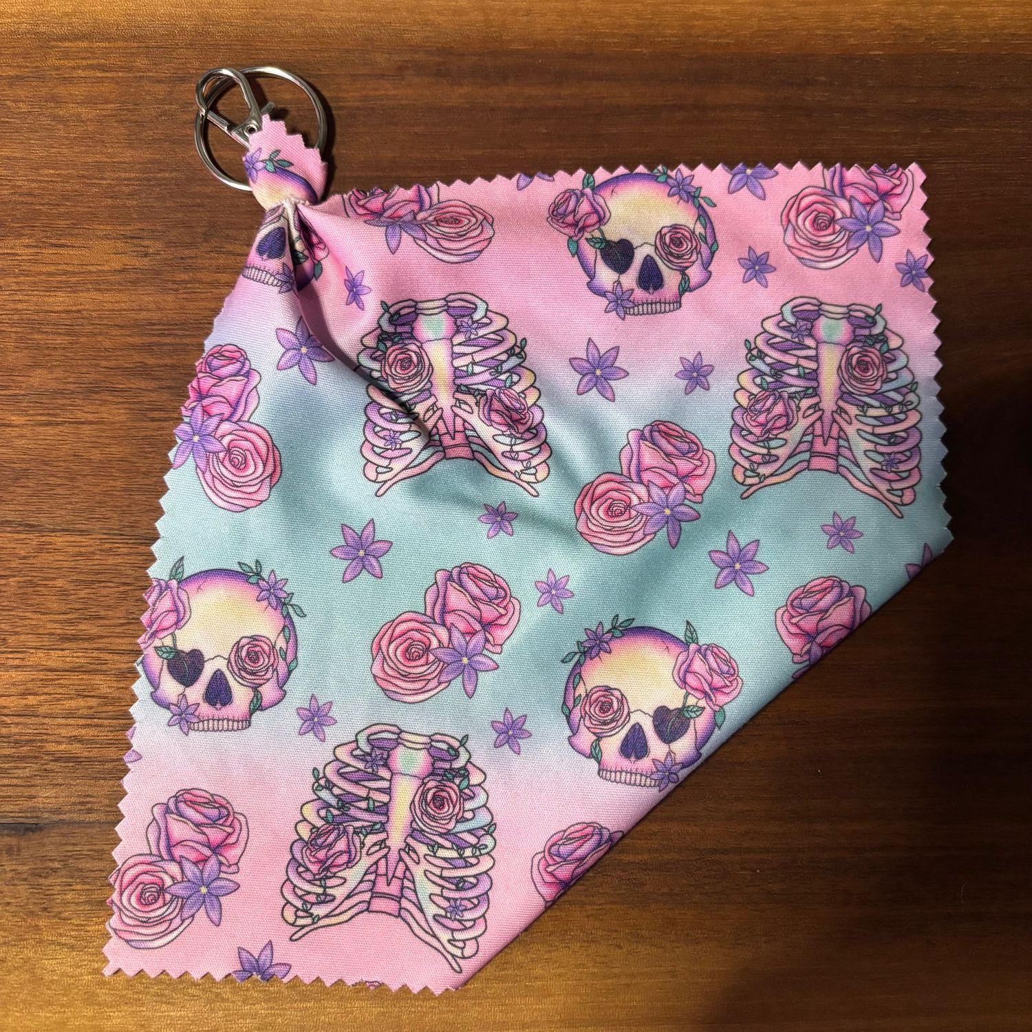 Pink Skeleton Optic Cloth