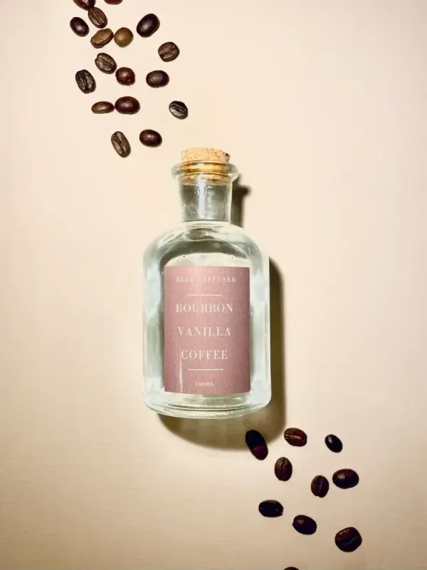 Bourbon Vanilla Coffee Reed Diffuser