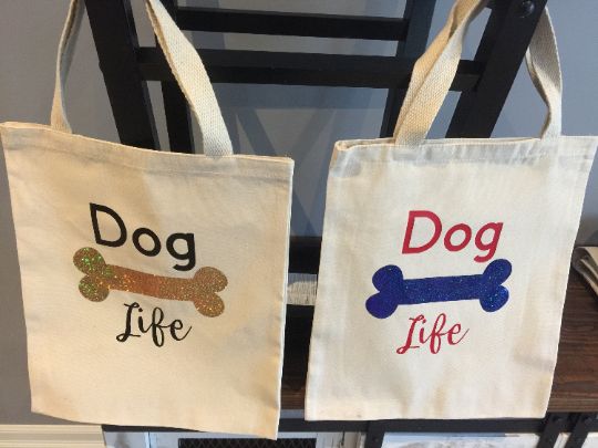 Dog Life Tote Bag