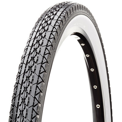CST,BASIC REPLACEMENT,CS TIRE,26X2.125,CRUISER, White Wall