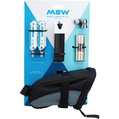 MSW Ride and Repair Kit with Seatbag and CO2