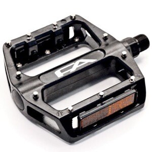 F/A PEDAL,** ALLOY 9/16&#39;&#39;,BLK w/REMOVABLE PINS