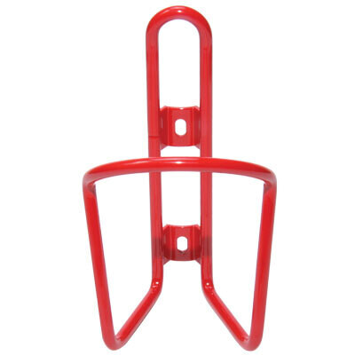 WATER BOTTLE CAGE  ALLOY RED