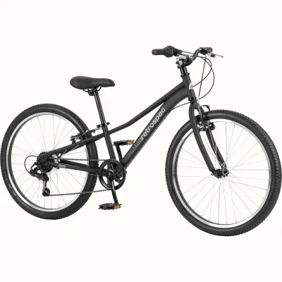 Dart 20” Kids’ Bike 7-Speed (6-8 years) × 1 Matte Black