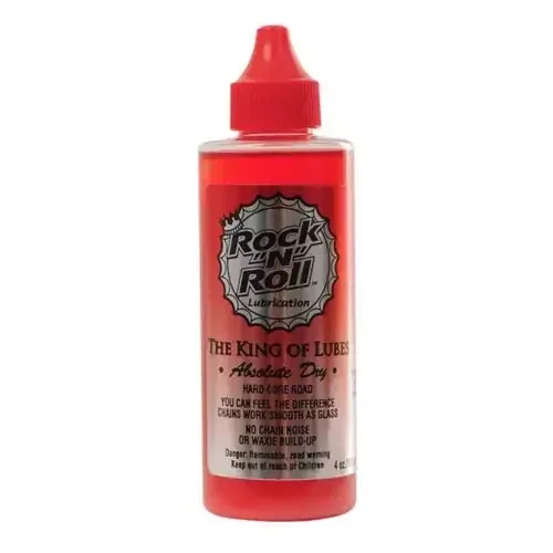 Rock-N-Roll Absolute Dry Bike Chain Lube - 4 fl oz, Drip