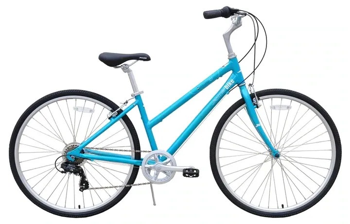 XDSBIKE EXPLORER CT 7SP WOMEN'S 700C STEP-THROUGH HYBRID CITY COMMUTER BIKE // BLUE
