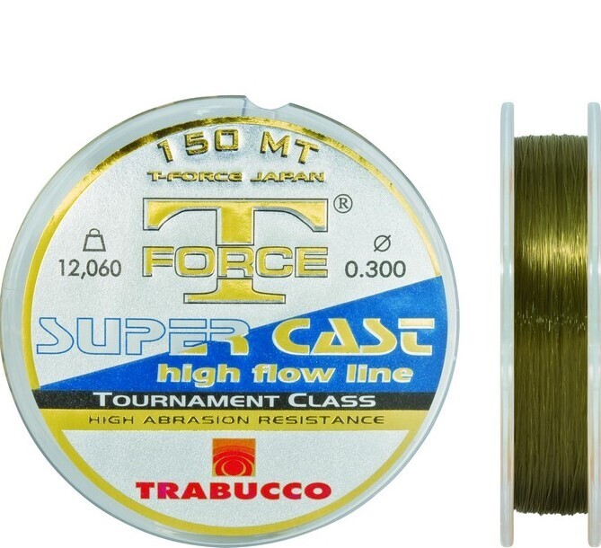 T-Force Super Cast 500m, Kg / Lb - Ø Diameter: 2,76 Kg / 6,09 Lb - 0,148 Ø Diameter