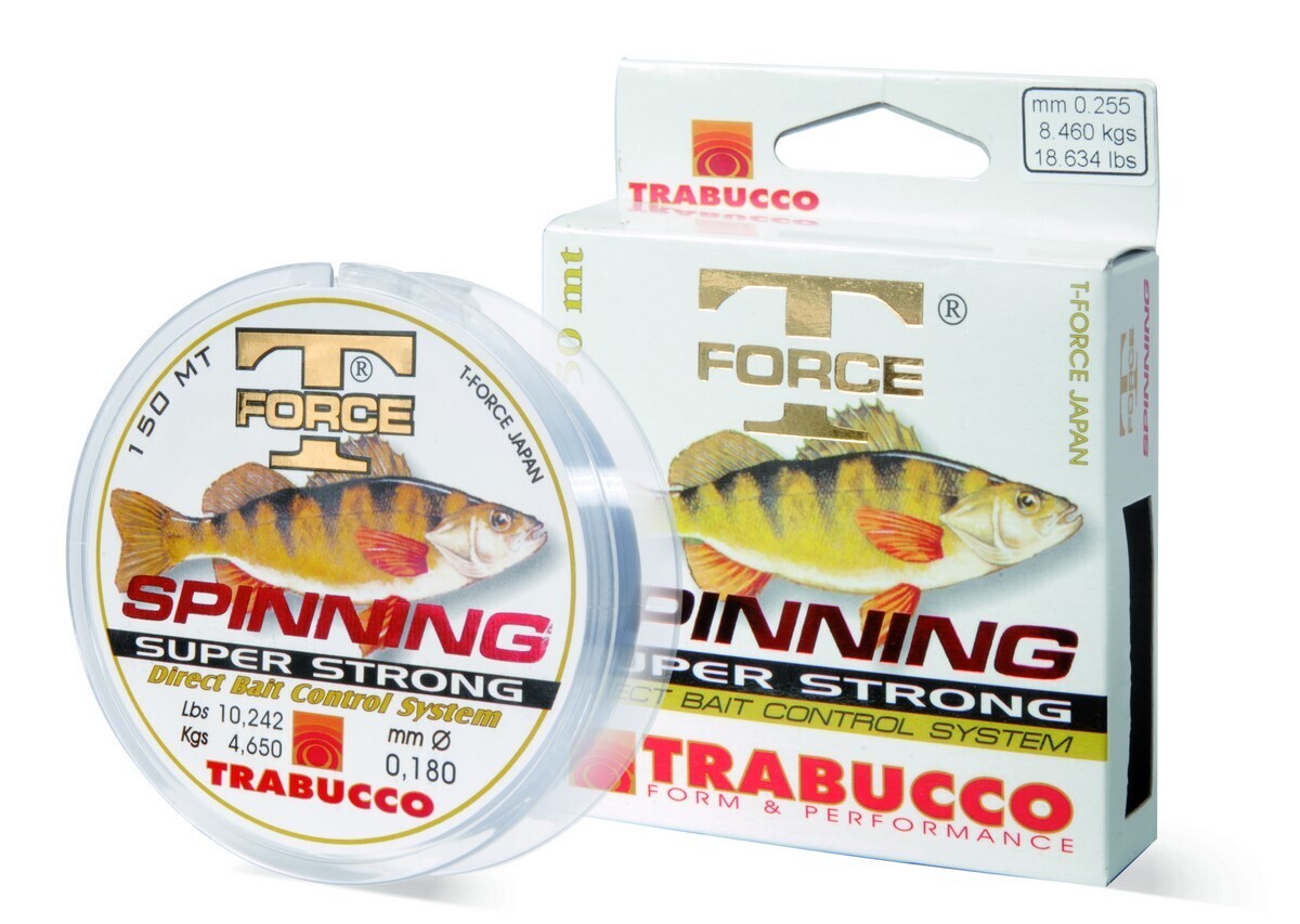 T-Force PERCH, Kg / Lb - Ø Diameter: 4,650  Kg / 10,242 Lb - 0,180 Ø Diameter