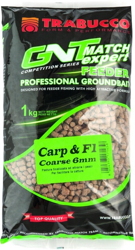 Carp &amp; F1 Coarse 6mm 1Kg    060-09-520