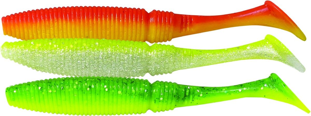 Power SHAD &#39;4 Set, Color: Fluo *188-03-510