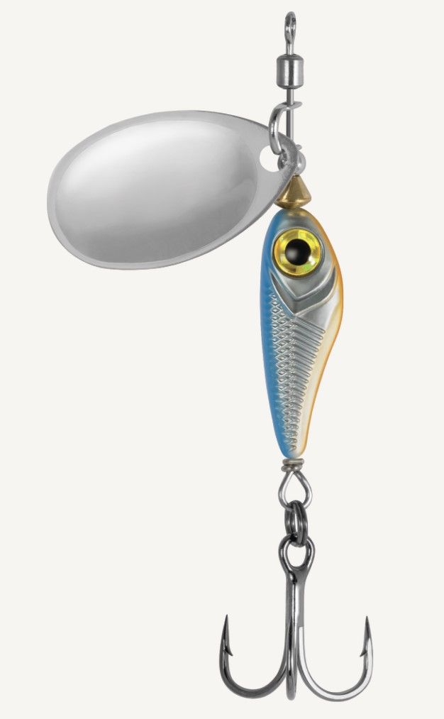 Crazy Spinner  10g, Color: BH * 10g/ Hook #06 * 188-20-227