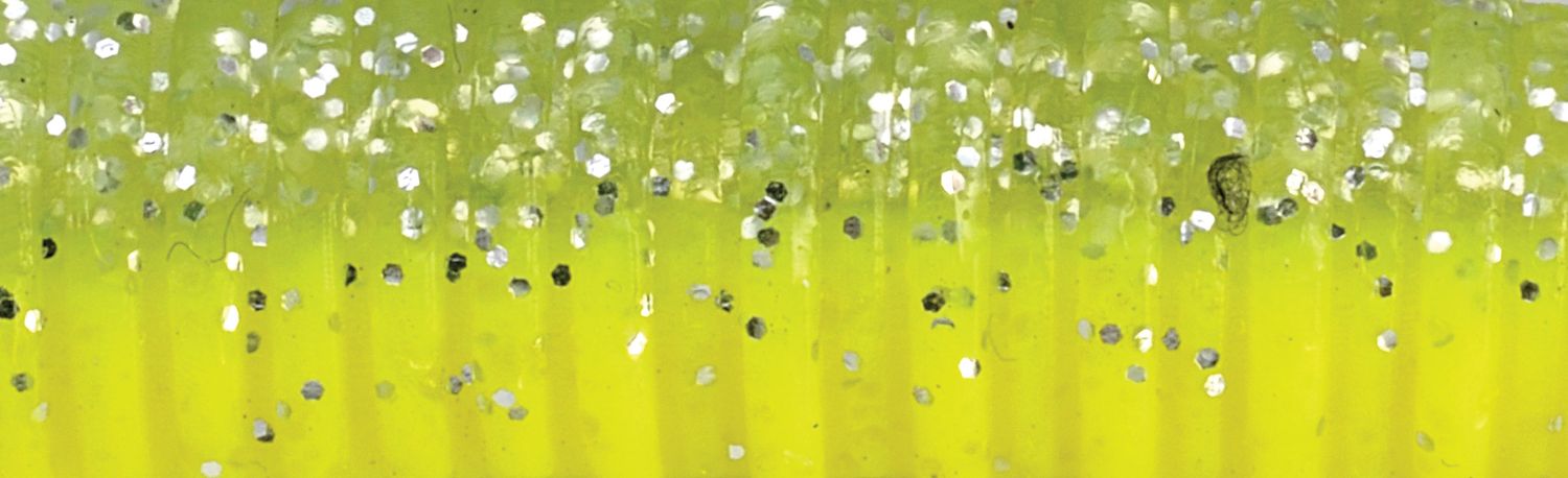Mad Worm &#39;3.1 inch, Color: Chartreuse Ghost  3.1 inch  *188-01-104