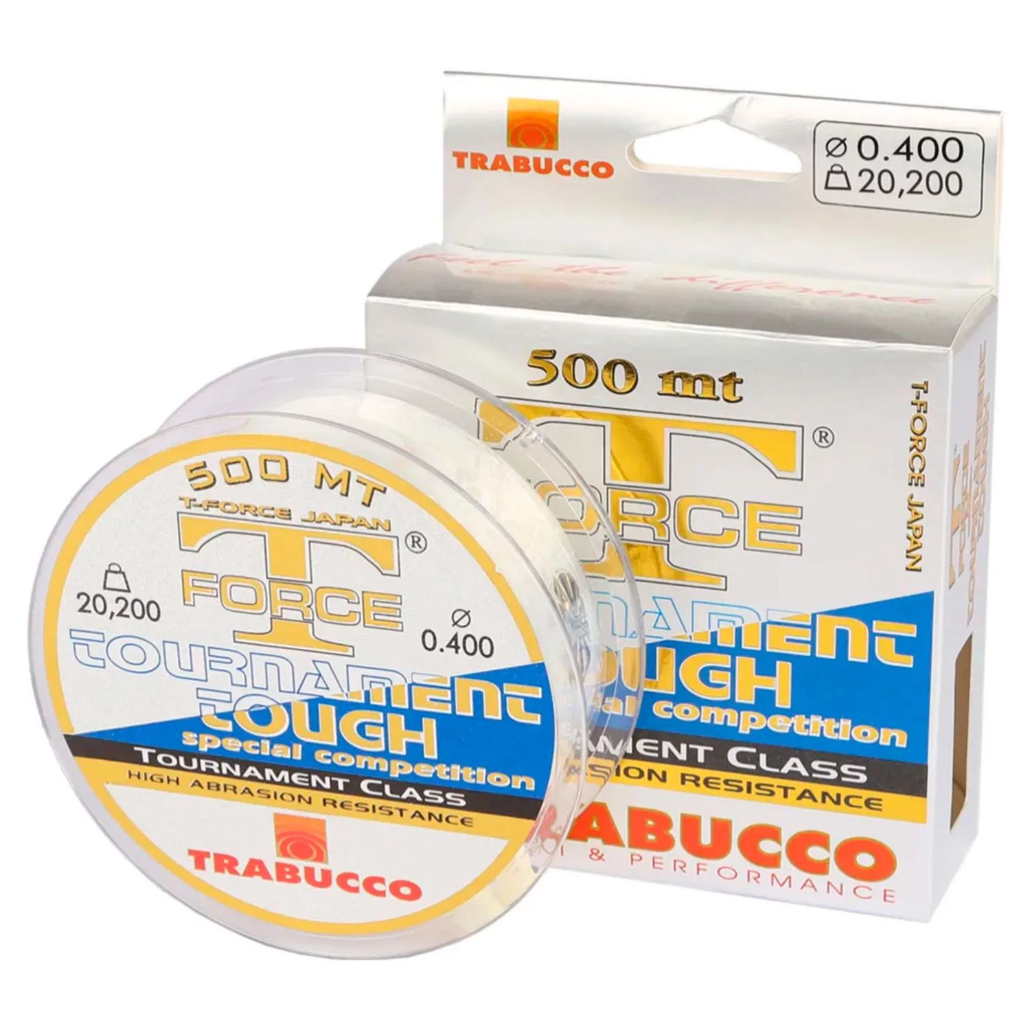 T-Force Tournement Tough 500m, Kg / Lb - Ø Diameter: 27,50 Kg / 60,62 Lb - 0,400 Ø Diameter *052-37-450