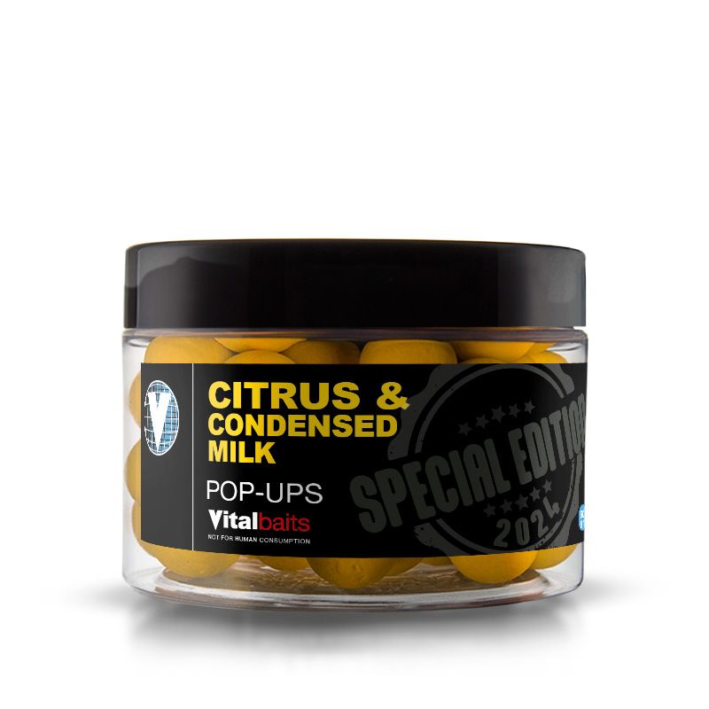 Pop-ups Citrus &amp; Condensed Milk, Flavour: Yellow 14 mm * 04-0042
