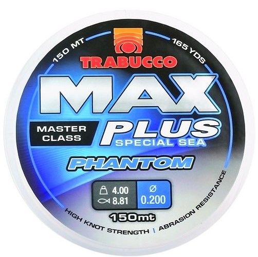 Max Plus PHANTOM, Kg / Lb - Ø Diameter: 5,80  Kg / 12,78 Lb - 0,250 Ø Diameter *057-02-250