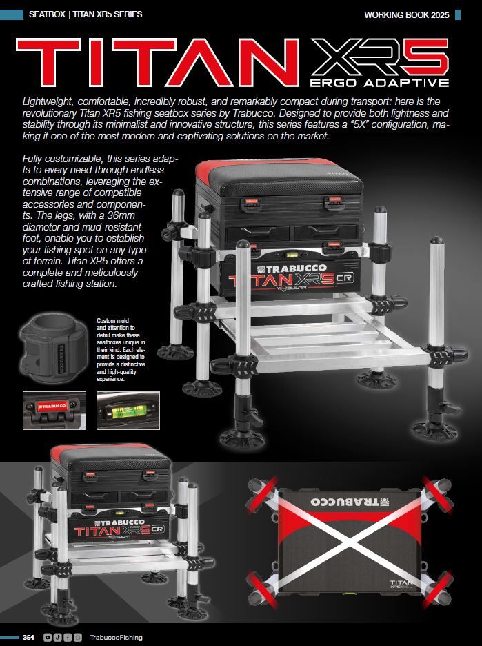 Trabucco TITAN XR5 2X Front Drawer STATION