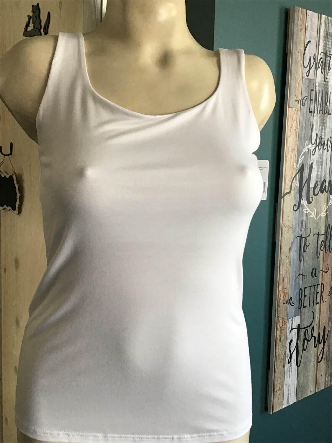 5305 Marie Camisole, Color: White, Size: Small