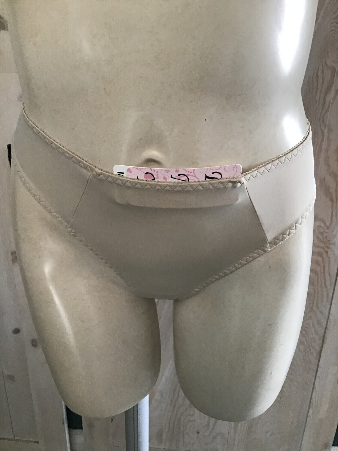 U0001 Thong, Color: Fawn, Size: S