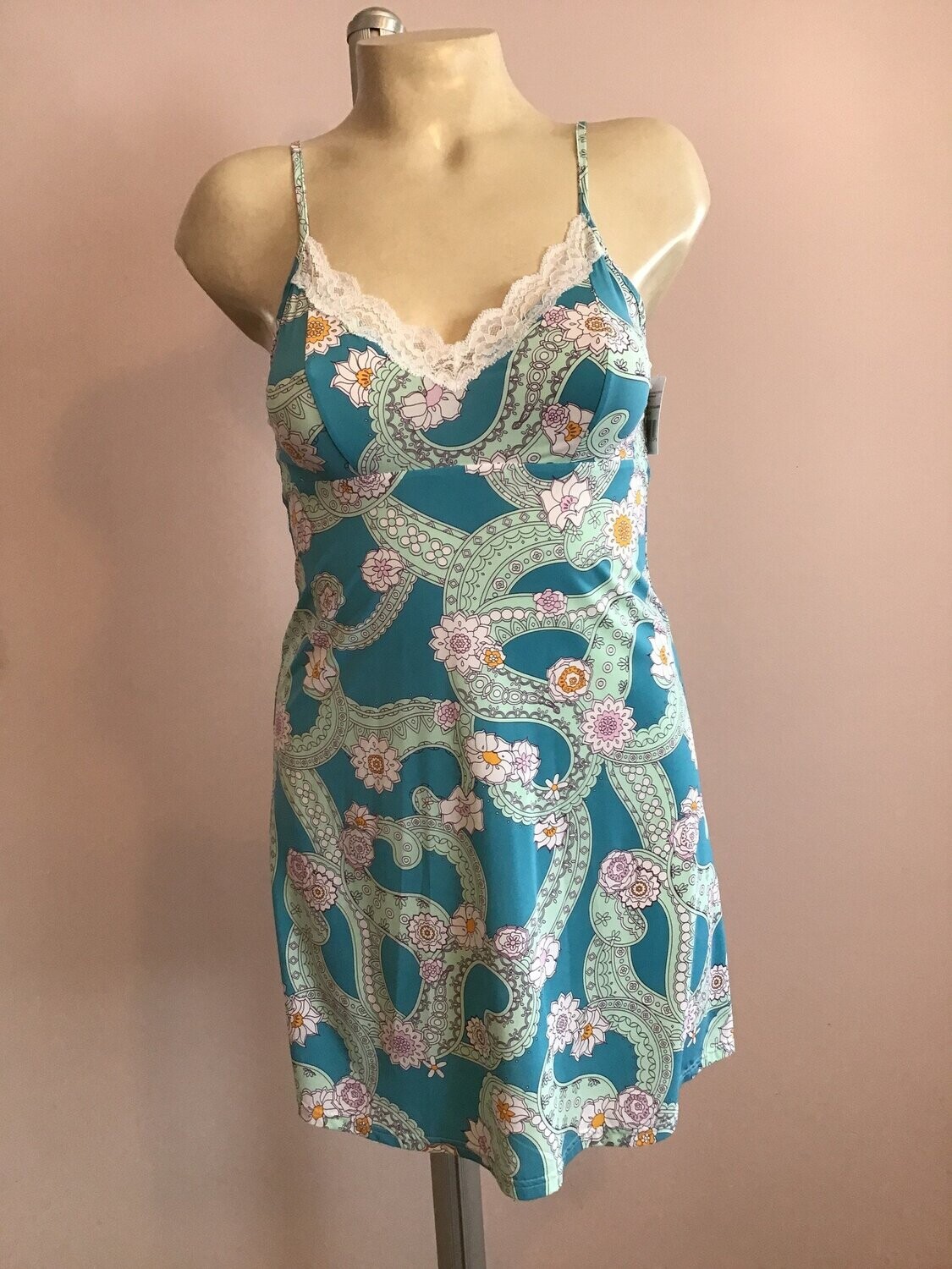 8195, Color: Aqua Print, Size: Small