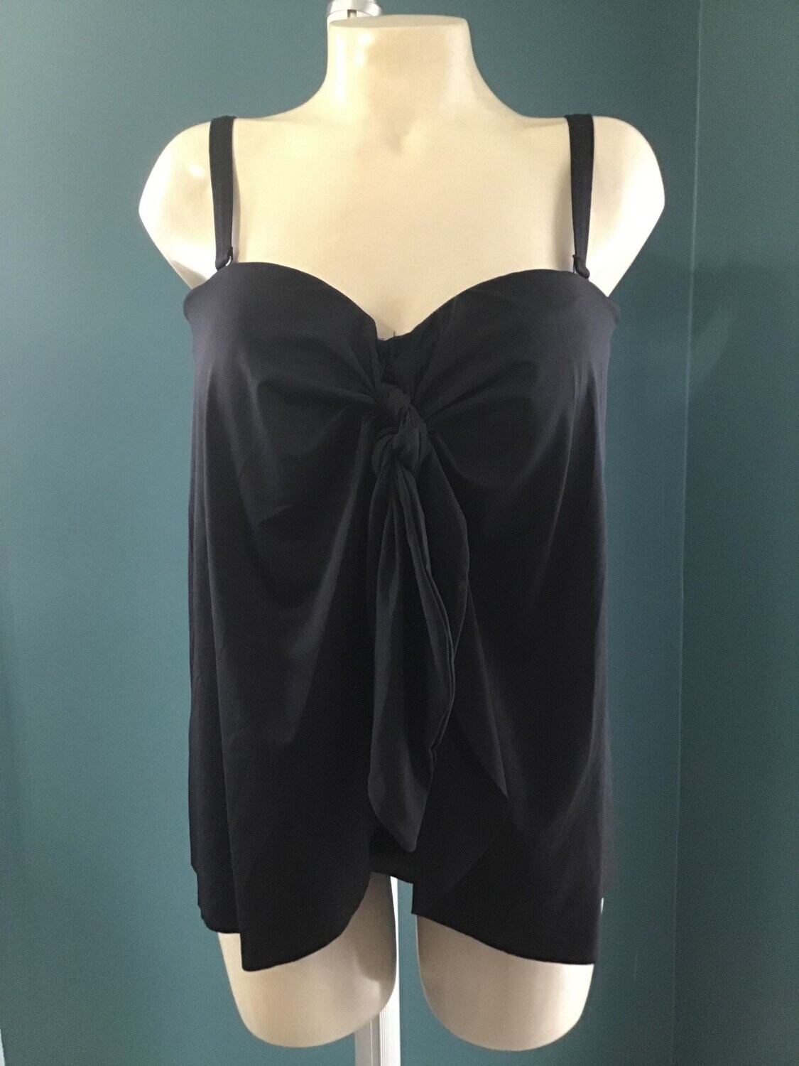 Sale 1054012 Togs Black Flow w/bow one piece, Color: Black, Size: 12