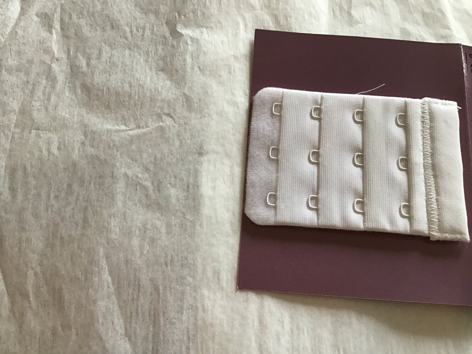 Comfort Back Bra Extender 3hk 2.25”, Color: White, Size: 3 Hk