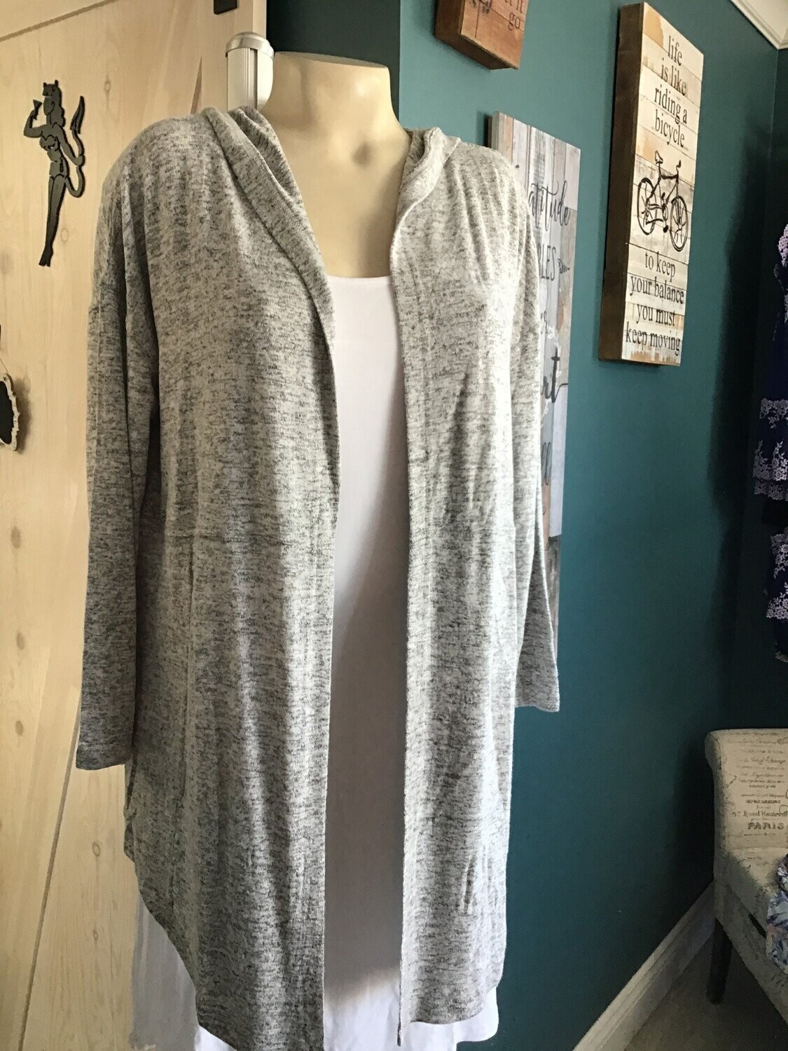 CET3941, Color: Heather Grey, Size: S/M